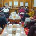 Ketua dan Waka DPRD Provinsi Jambi Berbincang dengan Komisi II DPRD Kota. (Foto : dok. Humas).