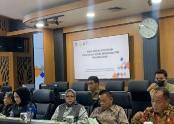 Komisi III DPRD Prov. Jambi saat Berkunjung ke Kementerian Kehutanan. (Foto : Dok. Humas)