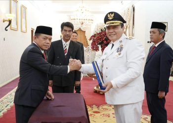 Pj Bupati Sarolangun yang Dilantik Gubernur Al Haris. (Foto : Dok. Diskominfo)