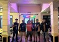 Mengenakan Baju Tahanan, Pelaku Minsar saat Team Macan Pseko Satreskrim Polres Sarolangun. (Foto : Awan)