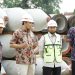 Ketua DPRD Provinsi Jambi, Edi Purwanto Turun ke Lokasi Pengerjaan Tol Jambi-Betung. (Foto : Dok. Humas).