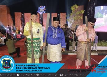Sekda Tanjabbar Agus Sanusi Hadiri Pembukaan Festival KEN Tahun 2023. (Foto: Dok. Prokopim Tjb)