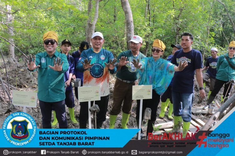 Wabub Hairan Mengikuti Susur Sungai Ekpedisi Batanghari. (Foto: Dok. Prokopim Tjb)