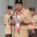 Bupati Anwar Sadat Menyampaikan Kata sambutan Pada pelepasan Kontigen Cabang tanjabbar Untuk Mengikuti Raimuna Nasional Tahun 2023. (Foto: Dok. Prokopim Tjb)