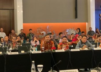 Ketua DPRD Provinsi Jambi saat Menghadiri Rakernas ADPSI di Bandung. (Foto : Dok. Humas).