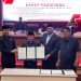Pimpinan Dewan dan Gubernur Jambi Usai Menandatangani Kesepakatan KUA PPAS 2024. (Foto : Dok. Humas).