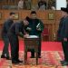 Al-Mashuri dan Rukiyah Dilantik saat Paripurna PAW DPRD Provinsi Jambi. (Foto: Pul).