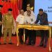 Ketua DPRD Provinsi Jambi, Edi Purwanto Saat Menghadiri Penyerahan DIPA dan TKD 2024. (Foto: Dok. Humas).