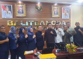 Komisi I DPRD Provinsi Jambi Saat Berkunjung ke Balibangda Provinsi Sumatera Selatan. (Foto: Dok. Humas).
