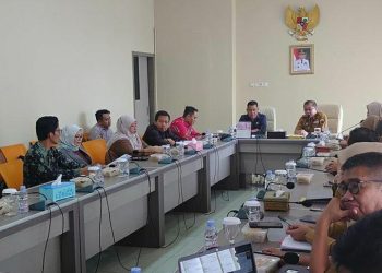 Komisi I DPRD Provinsi Jambi saat Berdiskusi dengan Pihak BPSDM Sumatera Selatan. (Foto: Dok. Humas).