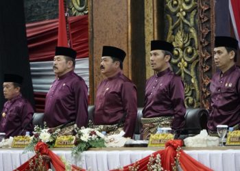 Suasana Paripurna HUT Ke-76 Provinsi Jambi Berjalan Khidmat. (Foto: Dok. Humas).
