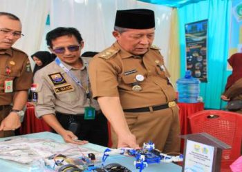Wagub Sani Apresiasi Expo dan Gelar Karya P5 Di SMK N 1 Bungo