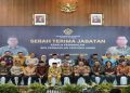 Hadiri Sertijab BPK, Gubernur Harap Terus Tingkatkan Sinergi Antara Pemprov Jambi Dengan BPK