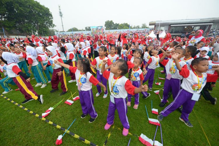 Ilustrasi kegiatan olahraga sehat bagi anak-anak. (Foto: Dok. Danone Indonesia).