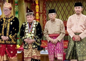 Edi Purwanto Hadir di Penganugerahan Adat Melayu Jambi (Foto: Doc.humas).