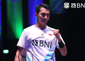 Jonatan Christie berhasil menjuarai kejuaraan All England 2024. (Dok. Istimewa).