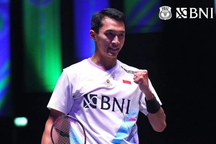 Jonatan Christie berhasil menjuarai kejuaraan All England 2024. (Dok. Istimewa).