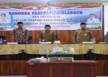 Buka Rakorda PABPDSI, Gubernur Al Haris Perjuangkan Insentif BPD