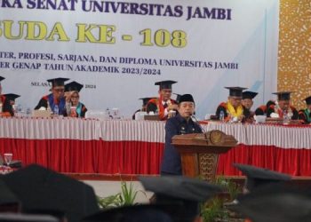Gubernur Al Haris Harap Unja Berkembang dan Bersaing Dengan Kampus Terbaik se-Indonesia