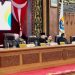 Suasana Rapat Paripurna dengan Agenda Penyampaian LKPJ Gubernur Jambi di Ruang Utama Gedung DPRD Provinsi Jambi. (Dok. Humas).