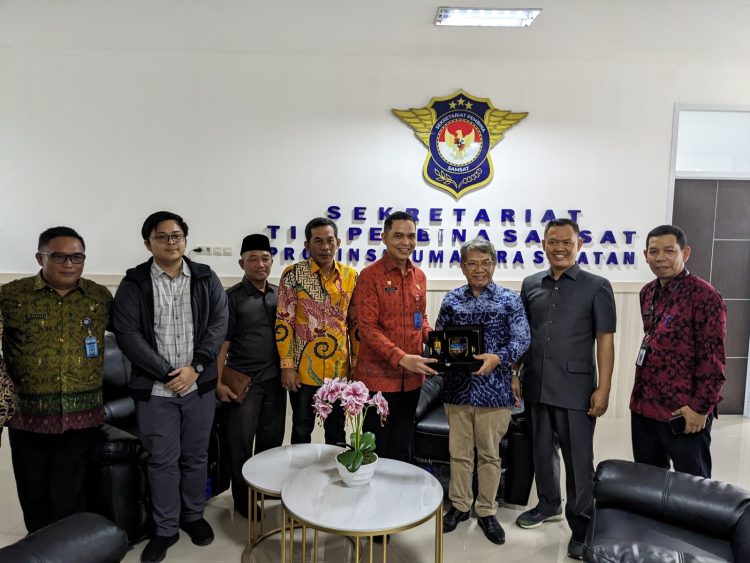 Pansus ll DPRD Provinsi Jambi saat Berkunjung ke Bappeda Provinsi Sumatera Selatan. (Dok. Humas).