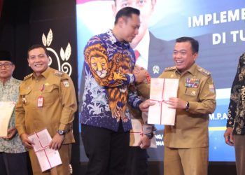 Menteri AHY Puji Kinerja Gubernur Jambi Sukseskan Program Reforma Agraria