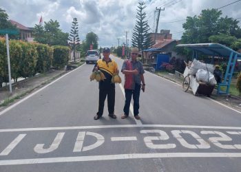 Penampakan Jalan Program IJD 2023 di Wilayah Muarojambi. (Dok. Ist).