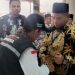 Penyambutan jamaah haji Jambi oleh Komisi IV DPRD Provinsi Jambi di Bandara Hang Nadim Batam, Jumat (19/7). / Foto/Ist