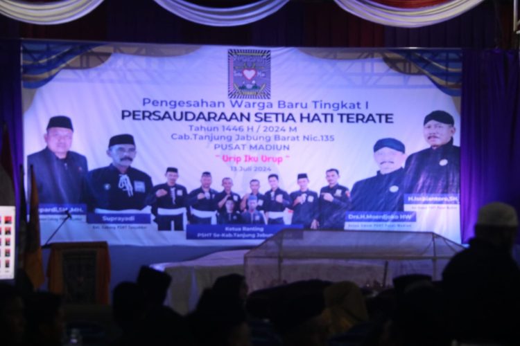 Kenakan Seragam PSHT, Wagub Sani Support Penuh Perkembangan PSHT di Provinsi Jambi