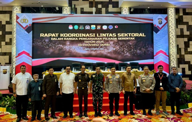 Ketua DPRD Jambi Hadiri Rakor Lintas Sektoral, Bahas Sinergitas dan Keamanan Pilkada 2024