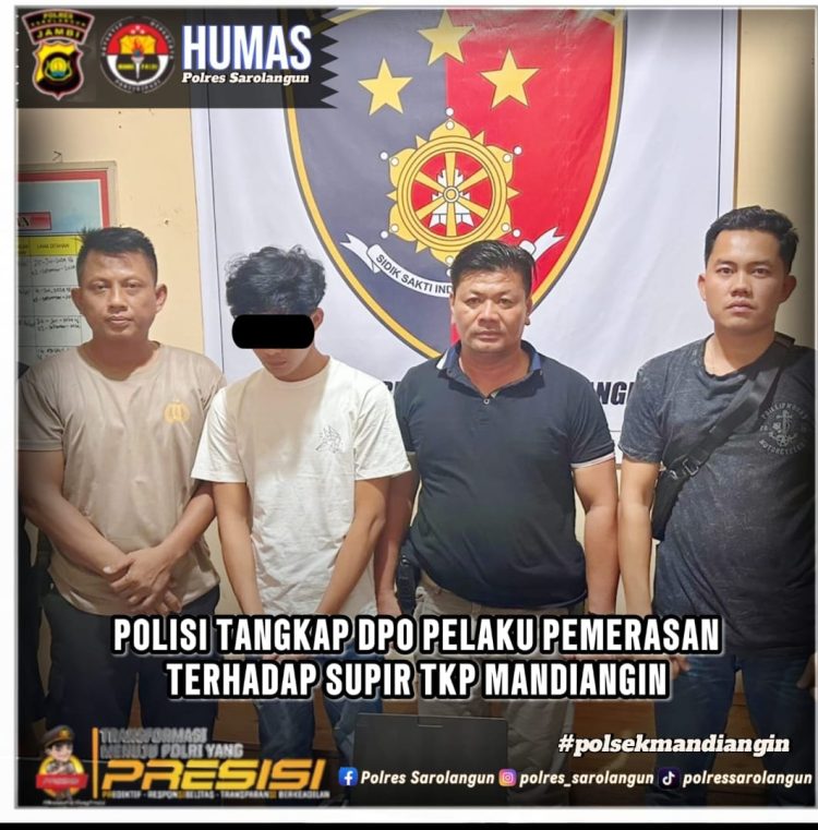 Sempat DPO, Pemeras Supir Truk di Mandiangin Ditangkap Polisi