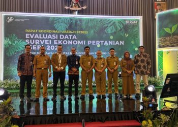 Pembukaan Rakorda Sensus Pertanian 2024 di Swiss-Belhotel, Kota Jambi, Senin (14/10). / Foto/ist