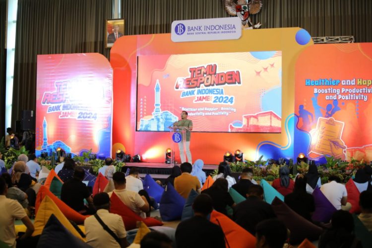 Acara tahunan Temu Responden 2024 yang digelar BI Jambi di Swiss-belhotel Jambi, Rabu (17/10). / Foto/ist