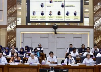 Menteri Kesehatan saat Rapat Kerja bersama Komisi IX, Kamis, (30/10)./Dok/Kemenkes