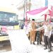 Pelepasan Logistik Pilkada di Tanjab Barat, senin, (25/11). Dok/Ist