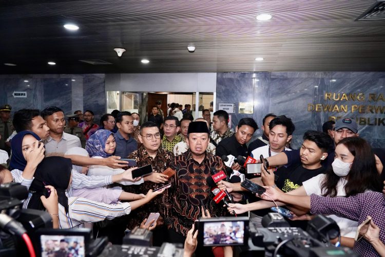 Menteri ATR/Kepala BPN, Nusron Wahid Usai Rapat Kerja Bersama Komisi II DPR-RI, Rabu (30/10)./Foto Kementerian ATR/BPN