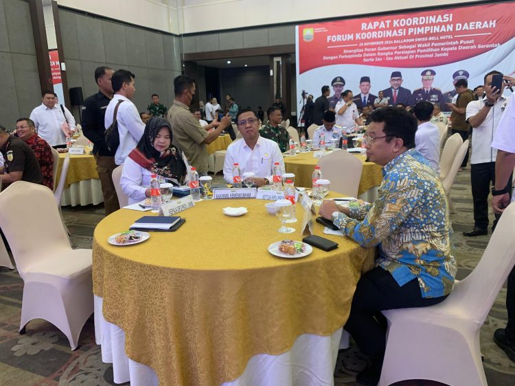 Hadiri Rakor Persiapan Pilkada, Ketua Komisi I DPRD Jambi Harap Partisipasi Pemilih Meningkat