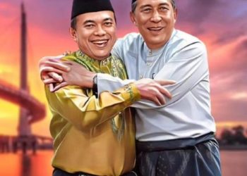 Cagug Cawagub Nomor Urut 2, Haris Abdullah Sani. /Dok/Ist