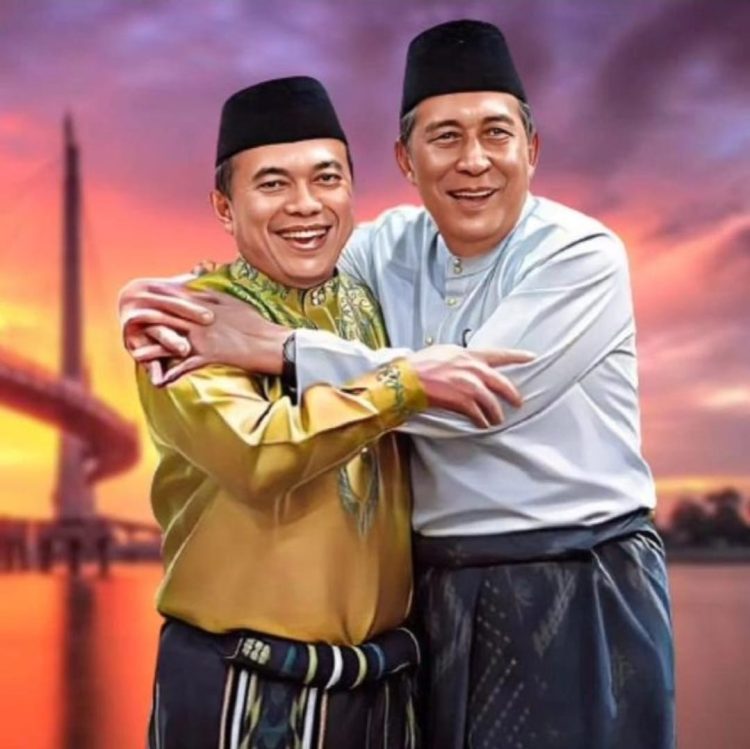 Cagug Cawagub Nomor Urut 2, Haris Abdullah Sani. /Dok/Ist