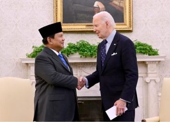 Presiden Prabowo Bertemu Presiden Amerika Serikat. /Dok/Ist