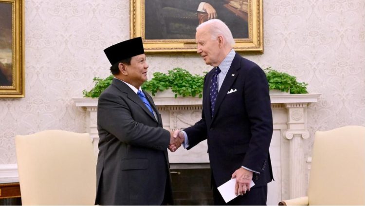 Presiden Prabowo Bertemu Presiden Amerika Serikat. /Dok/Ist