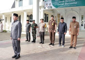 Pemlab Tanjab Barat Gelar Upacara Peringatan HKN ke-60 (12/11). /Dok/Ist