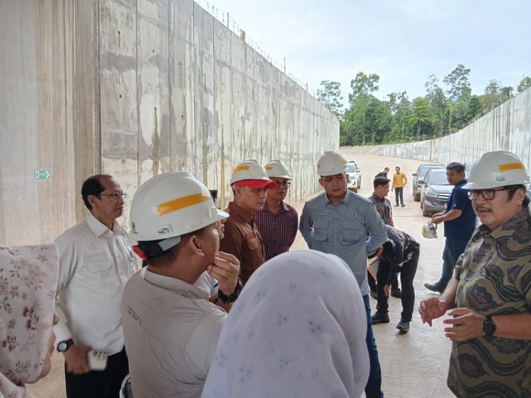 Pimpinan dan Anggota DPRD Jambi Cek Langsung Progres Jalur Khusus Batu Bara PT.IBS, Underpass Rampung dan Progres Pembangunan 86 Persen