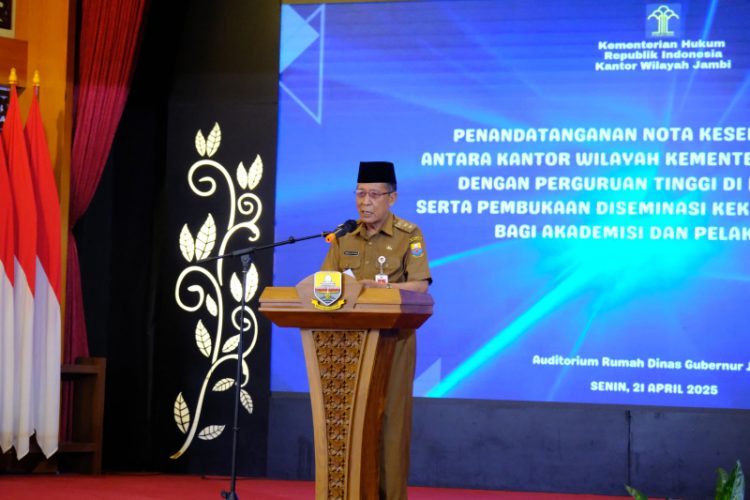 Wagub Jambi: Kekayaan Intelektual Penting dan Harus Dilindungi