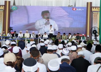 Gubernur Al Haris Hadiri Maulid Nabi Muhammad SAW di Ponpes Kumpeh Daaru At-Tauhid