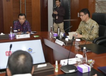Temui Menkeu Purbaya, Gubernur Al Haris Sampaikan Keluhan Daerah Terkait Penurunan TKD